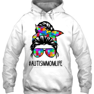 Autism Mom Life Messy Bun Sunglasses Bandana Be Kind 2 Autism Mom Life Messy Bun Sunglasses Bandana Be Kind 3