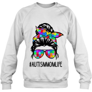 Autism Mom Life Messy Bun Sunglasses Bandana Be Kind 3 Autism Mom Life Messy Bun Sunglasses Bandana Be Kind 4