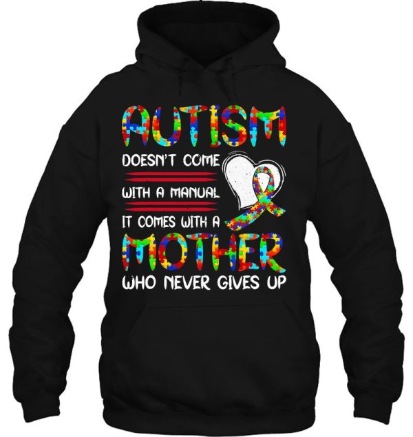 Autism Mom Mother’s Day Autism Mother Who Never Give Up