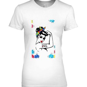 Autism Mom Strong Woman Version