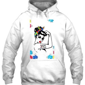 Autism Mom Strong Woman Version 2 Autism Mom Strong Woman Version 3