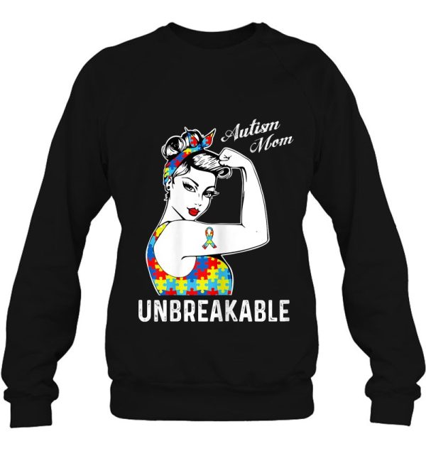 Autism Mom Unbreakable Autism Awareness Gift