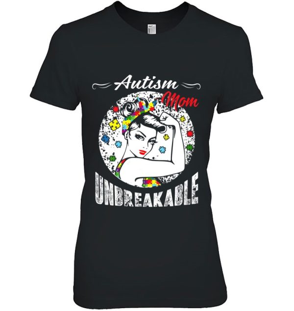 Autism Mom Unbreakable Autism Awareness Gifts