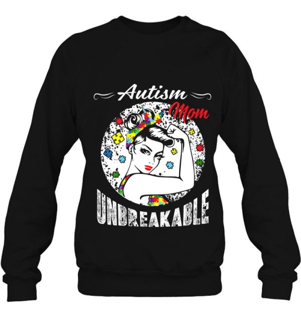 Autism Mom Unbreakable Autism Awareness Gifts