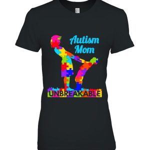Autism Mom Unbreakable Colorful Puzzles Mom And Son Version