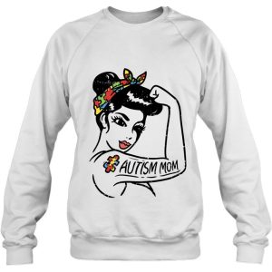 Autism Mom Unbreakable Shirt Autistic Awareness Gift Women 4