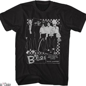 B 52s T-Shirt Rock Band Rock Lobster Cool Graphic