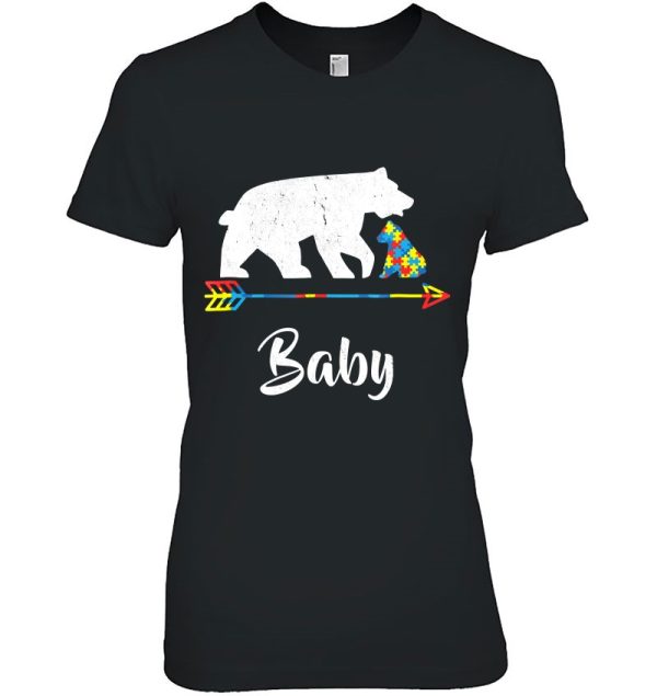 Baby Bear Autism Awareness Proud Autism Mom