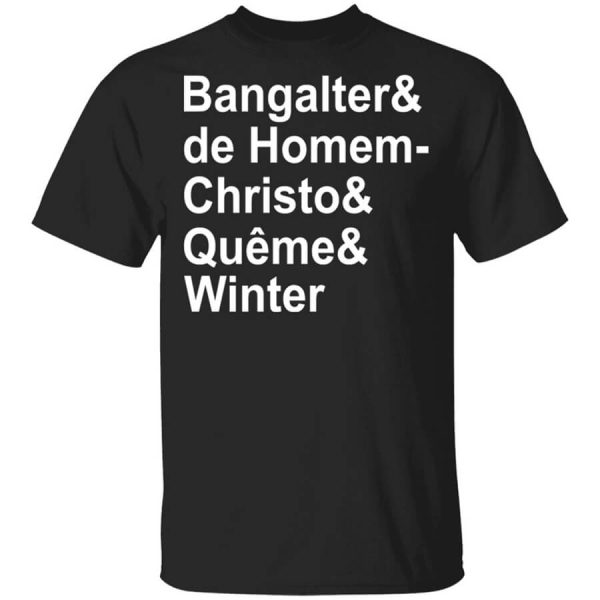Bangalter De Homem- Christo & Queme Winter T-Shirts, Hoodies, Long Sleeve