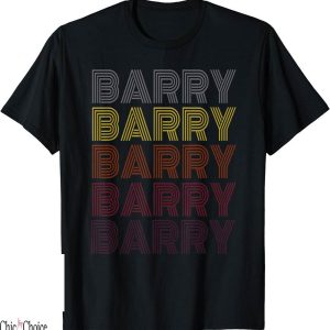 Barry Bonds T-Shirt First Name Retro Pattern Vintage Style