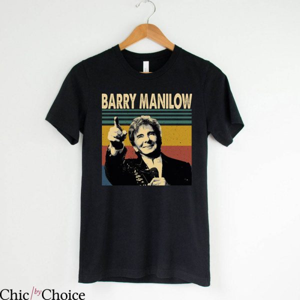 Barry Manilow T-Shirt Retro Vintage Unisex T-Shirt Music