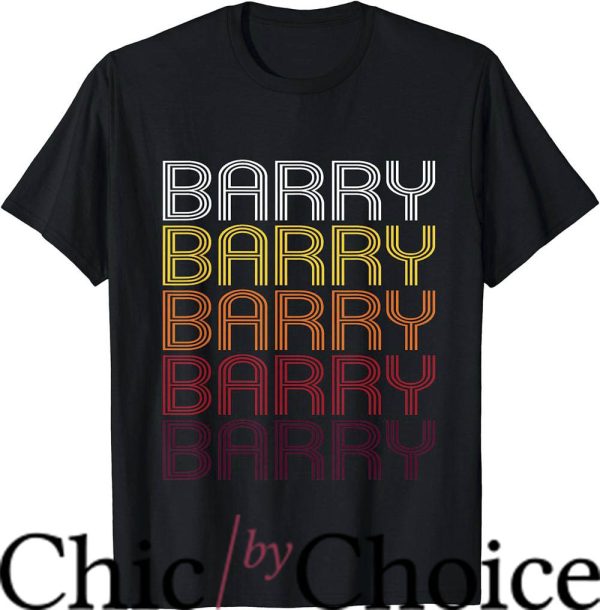 Barry Manilow T-Shirt Wordmark Pattern T-Shirt Music