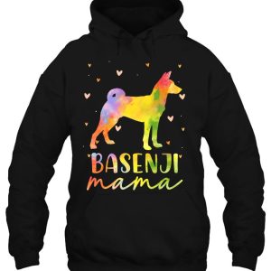 Basenji Mom Colorful Basenji Gifts Dog Mom 3