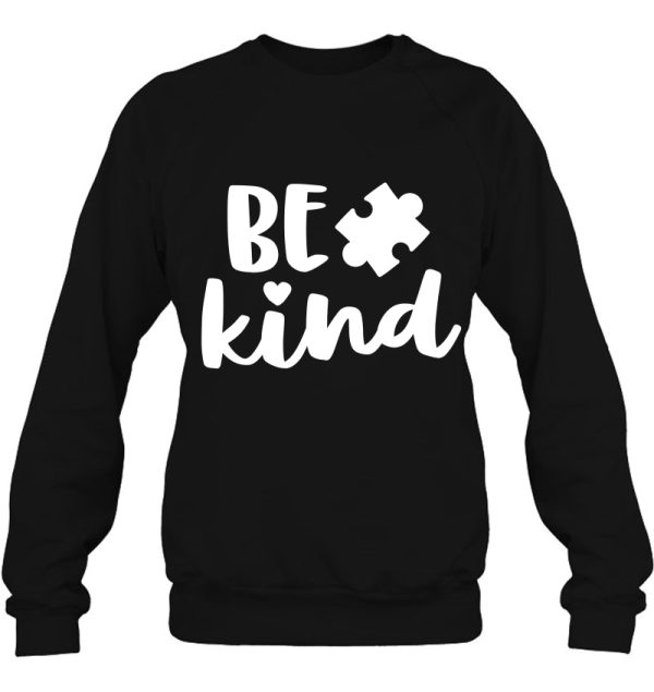 Be Kind Autism Mom Shirt Awareness Puzzle Piece Kindness