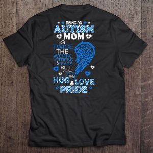 Being An Autism Mom Is Twice The Work Stress & Tears But Also Twice The Hug & Love Pirde Wing Version