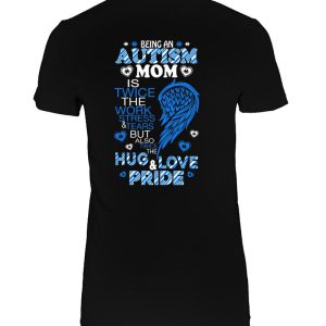 Being An Autism Mom Is Twice The Work Stress & Tears But Also Twice The Hug & Love Pirde Wing Version