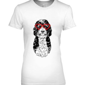 Bernedoodle Valentine’s Day Doodle Dog Mom Dog Lover