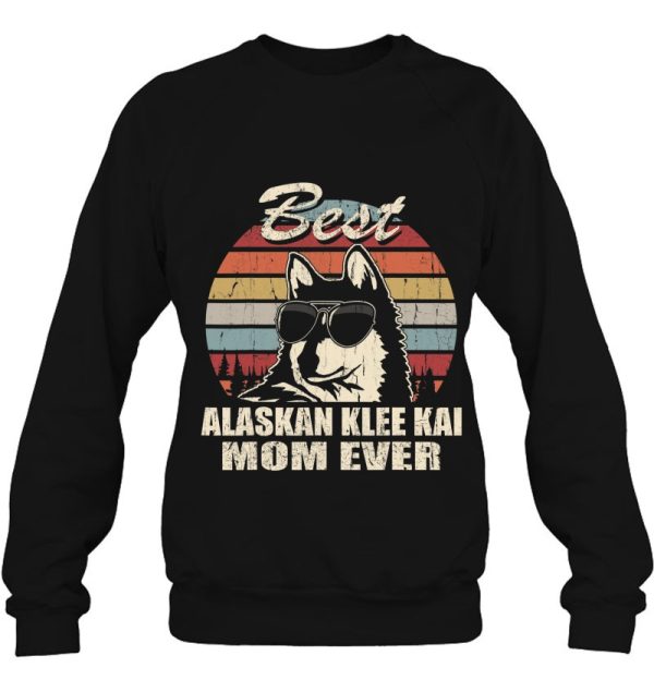 Best Alaskan Klee Kai Mom Ever Vintage Retro Dog Mom