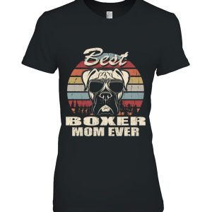 Best Boxer Mom Ever Vintage Retro Dog Mom