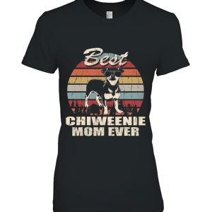 Best Chiweenie Mom Ever Vintage Retro Dog Mom