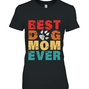 Best Dog Mom Ever Retro Vintage Shirt Mother’s Day