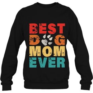 Best Dog Mom Ever Retro Vintage Shirt Mothers Day 4