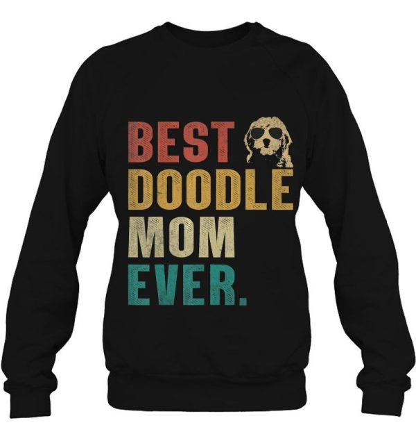 Best Doodle Mom Ever Vintage Goldendoodle Mom