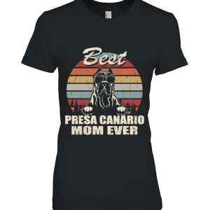 Best Presa Canario Mom Ever Vintage Retro Dog Mom