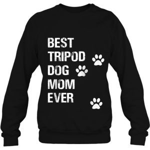 Best Tripod Dog Mom Ever 3 Legged Dog Mom Gift Raglan Baseball 4