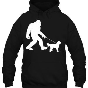 Bigfoot Walking Goldendoodle Dog Doodle Mom Funny 3
