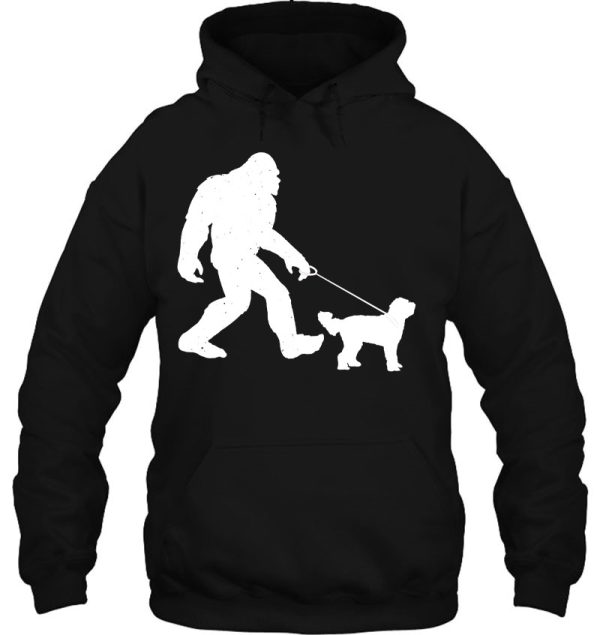 Bigfoot Walking Goldendoodle Dog Doodle Mom Funny