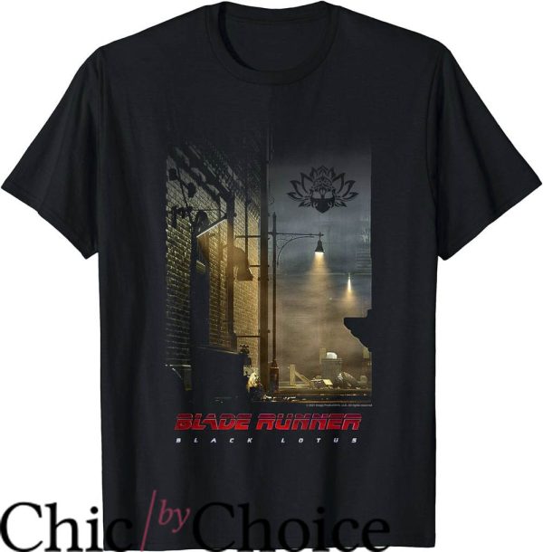 Blade Runner T-Shirt Black Lotus City Of Angels Poster