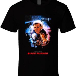 Blade Runner T-Shirt Black Lotus Harrison Ford
