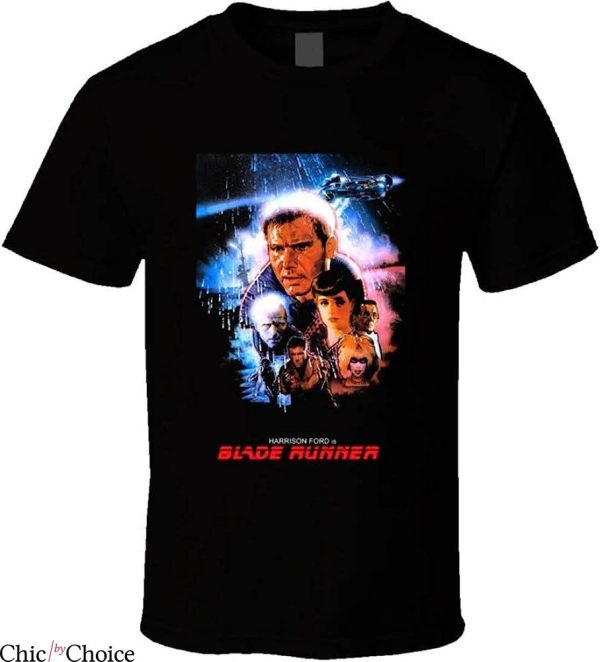 Blade Runner T-Shirt Black Lotus Harrison Ford