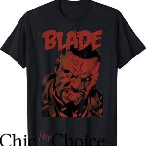 Blade Runner T-Shirt Marvel Blade Red Portrait