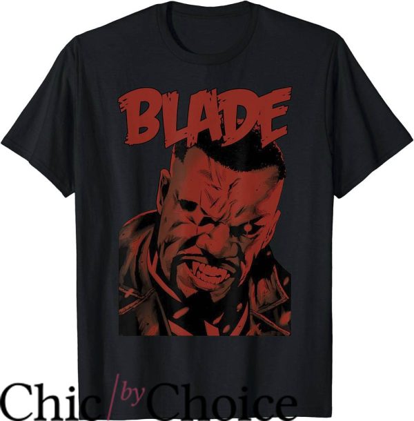 Blade Runner T-Shirt Marvel Blade Red Portrait