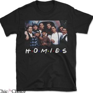 Blood In Blood Out T-Shirt Homies Friends Mashup Foos Movie