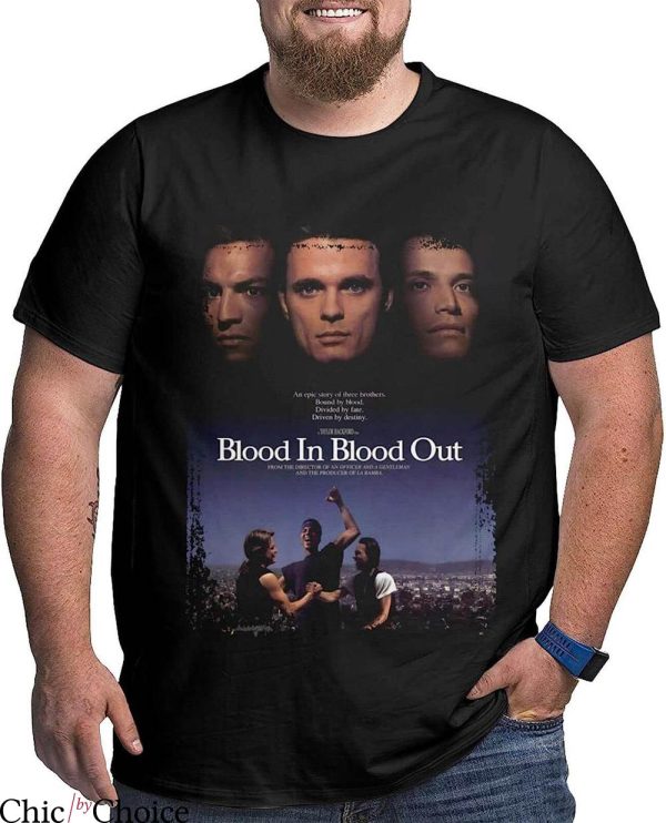 Blood In Blood Out T-Shirt Three Characters T-Shirt Movie