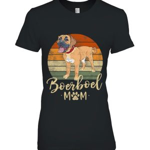 Boerboel Mom Retro Sunset Boerboel Lover Gifts Dog Mama