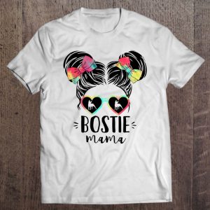 Bostie Mama Gifts Double Bun Hair Boston Terrier Gifts Mom