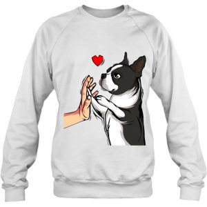 Boston Terrier Love Bostie Dog Mom Funny Girls 4