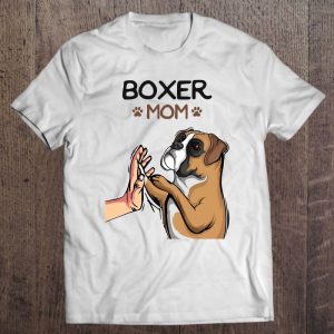 Boxer Dog Mom Women Girls Kids