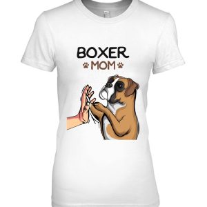 Boxer Dog Mom Women Girls Kids