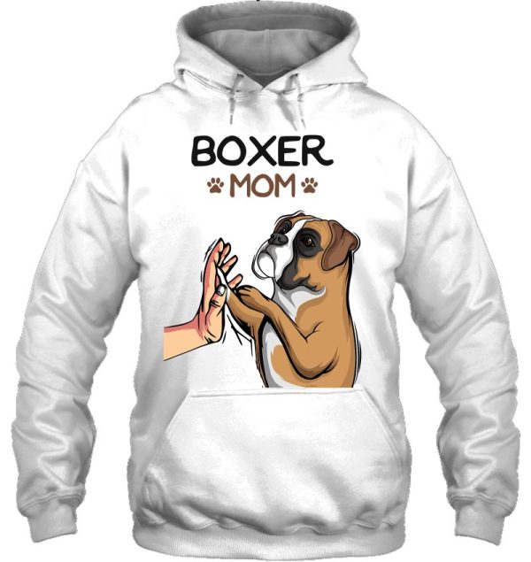 Boxer Dog Mom Women Girls Kids