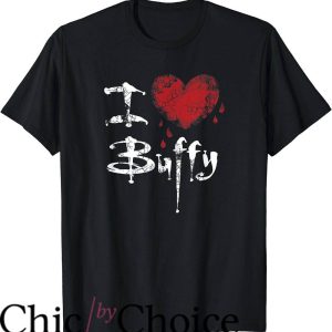 Buffy The Vampire Slayer T-Shirt I Love Buffy
