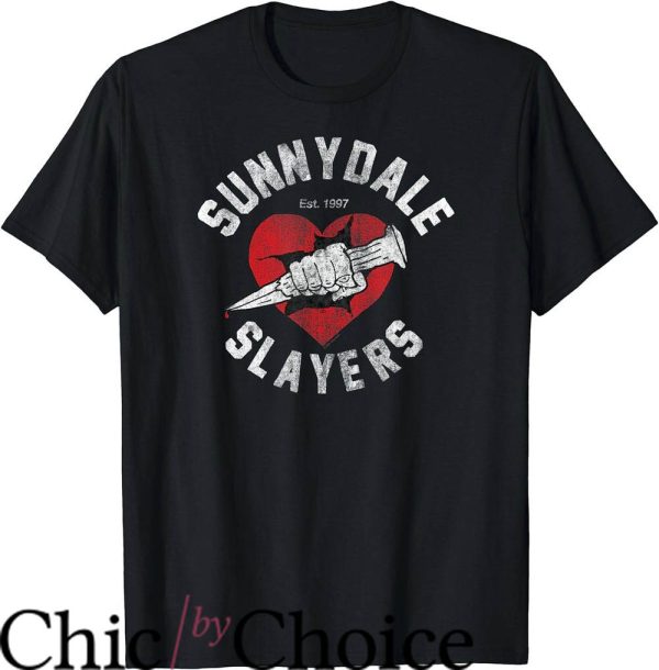 Buffy The Vampire Slayer T-Shirt Sunnydale Slayers