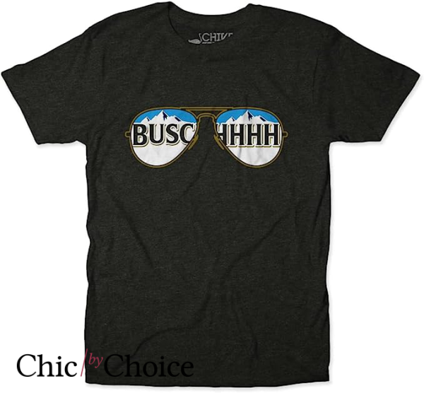 Busch Latte T Shirt Aviator Shades