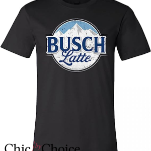 Busch Latte T Shirt Brew City Beer Gear