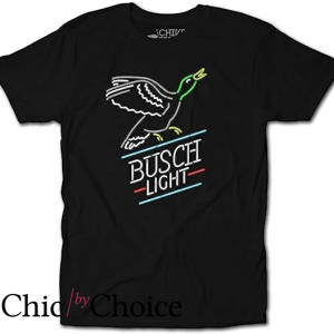 Busch Latte T Shirt Light Duck Neon