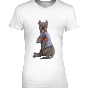 Cane Corso I Love Mom Tattoo Dog Shirt Funny Mother’s Day